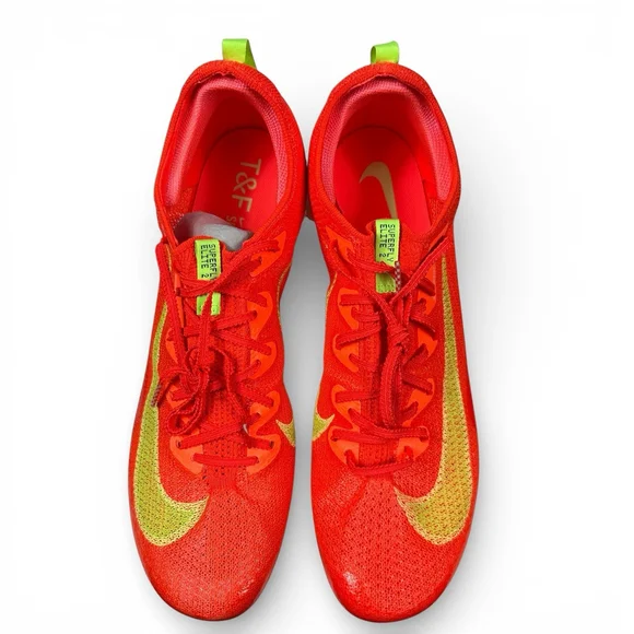 Nike Zoom Superfly Elite 2 Track Shoes Spikes Crimson Red Mens size 14